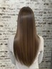 ☆女性Stylist指名☆酸性ストレートor縮毛矯正+カット+3stepトリートメント