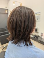 グロース 一宮北店(growth) 扱いやすさ重視のくびれボブ
