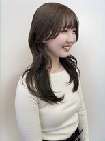 カノエ(canoe)&nbsp;くびれ巻き レイヤーカット 顔周りレイヤー 20代【赤坂大濠】
