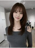 大分ハッシュカット韓国レイヤーワンホンヘアヨシンモリかるめ