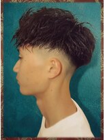 Ki★Lin.【麒麟】 メンズサロン【10/02 NEW OPEN(予定)】 テーパーフェード・スパイキーマッシュ