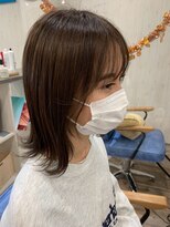 セラフィム バイ ケー 新座(SERAPHIM by K)&nbsp;グレージュ/デザインカラー/ハッシュカット[新座/新座駅]