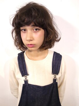 ピープル(people) 〔people〕アンニュイパーマボブ