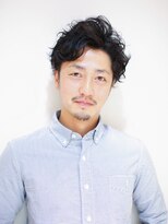 レブルーム(rebloom) ツーブロック外国人風パーマスタイル