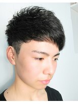 ヘアーアンドアイラッシュ ヨーク(Hair&eyelash york's) ツーブロックアシンメトリー