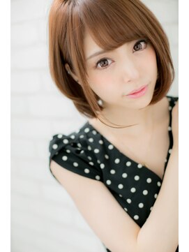 ローマ ギンザ(ROMA Ginza) 『ROMA』簡単スタイリング×小顔 前下がりノーブルショートボブ