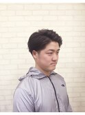 【好感度】ツーブロックネープレス七三