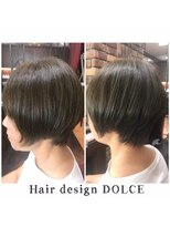 ヘアー デザイン ドルチェ(Hair design DOLCE) ショートボブ