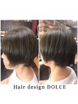 ヘアー デザイン ドルチェ(Hair design DOLCE) ショートボブ