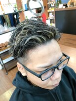サンパ ヘア(Sanpa hair) メッシュパーマスタイル