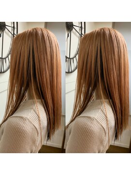 ヘアーサロン リバース(Hair Salon Rebirth) 【防府/Rebirth】ペールオレンジ×ブラウン