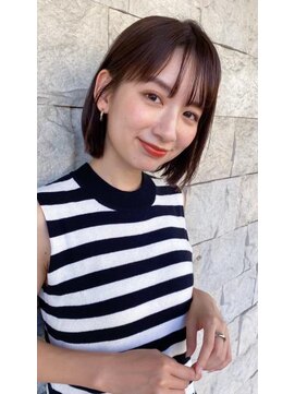 フラミューム 相模大野店(flammeum) ナチュラルボブ