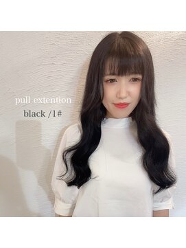 ヴァンクラウドコウベ(VENT CLOUD KOBE) #プルエクステ#ロング#黒髪#清楚系#大人カワイイ