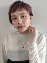 セシルへアー 福岡天神店(Cecil hair)&nbsp;ピンクベージュ×ベリーショート