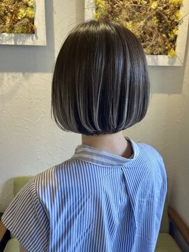 フロール(florun) 顎ラインボブ＆グラデーションカラー