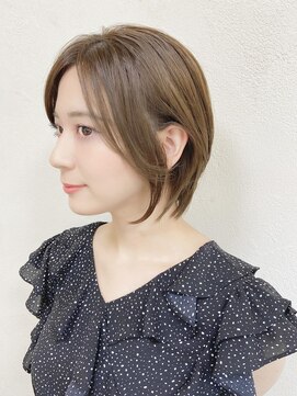ナツヤ(NATSUYA) 前髪あり大人ショートボブ20代30代40代表参道
