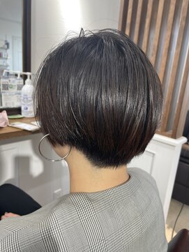 モアナ 逗子(MOANA) ハンサムショート　ローライト　ハイライト