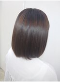 透明感♪20代30代40代髪質改善カラー内巻きショートボブ小顔艶感