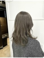 ヘッツ 仙台駅前店(HETTU)&nbsp;美髪/大人かわいい/こなれミディ/サンドベージュ