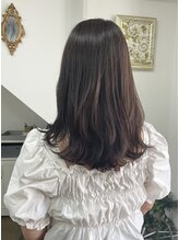 リエートヘア(Lieto hair) ナチュラルラベンダー　くびれミディアム