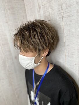 ジエクトカナウ 大阪梅田店(The Ect canow) ニュアンスカラーメンズライクツイストスパイラルパーマ