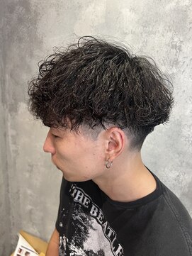 サイファー 心斎橋(CIPHER.) 波巻きスパイラルパーマ1