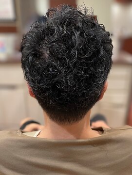 スカイ 亀戸店 (sky) ハイライト/マッシュパーマ/アッシュブラック<理容室>[亀戸]