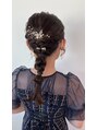 ヘアメイク ティサ(hair make Tisa)&nbsp;結婚式向け編みおろしスタイル
