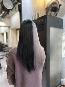 ヴァイス 渋谷店(VAICE) 白黒ツートンカラー