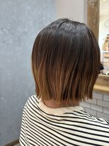 キー ヘアーアンドビューティーサロン(Kii hair&beauty salon)&nbsp;毛先ブリーチボブ