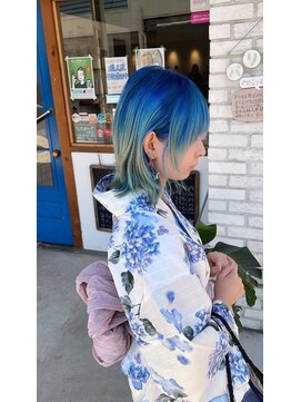 ロディーナ 大口 新子安(rodina) ブルーグラデーションカラー