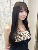 シーシンジュク 新宿南口(Sea shinjuku)&nbsp;アッシュカラー×ウェーブヘア[韓国/前髪/新宿/レイヤーカット]