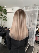 カラ ヘアーサロン(Kala Hair Salon)&nbsp;ハイライトバレイヤージュダブルカラーケアブリーチ20代30代