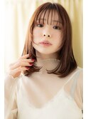 姫カットレイヤー大人可愛いワンカールミディアムZ上尾20代30代