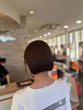 ピュア ハーツ 西尾店(Pure Hearts) イメチェン/ホワイトブロンド/外ハネボブ/美髪/西尾