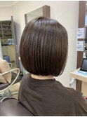 Bob × Brown Beige