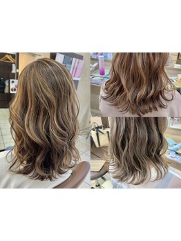 白髪染めでもオシャレを楽しみたい方に！白髪はしっかり染めながら暗くなり過ぎないカラーをご提案♪