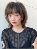 【AFLOAT福岡】小顔前髪ありひし形レイヤーカット