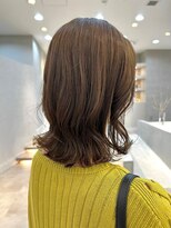 ヴィサージュアクト(VISAGE a.c.t) 外ハネミディアムボブ