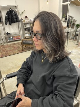 ボウ(BOW) 【BOW style】メンズロングレイヤー　　[本町/心斎橋/堺筋本町]