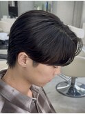 ニュアンスパーマ ニュアンスセンターパート 熊本メンズパーマ