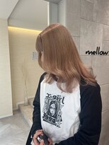 メロウバイケンジ(mellow by KENJE) ダブルカラー/ブリーチカラー/ベージュカラー