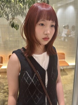 ローエ バイ デコ(Rohe by DECO) 【kira】オレンジブラウン/ミディアム