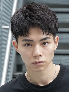 フィフス トウキョウ (fifth TOKYO) 渋谷ツイストスパイラルパーマメンズカットスパイキーショート