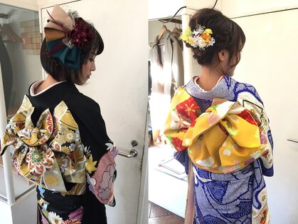 着付け・オーガニックカラー専門店somelie hair【ソメリエヘアー】の写真