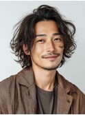 MEN’S HAIR/ダウンパーマ/フェザーパーマ/川西能勢口/川西池田