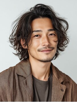 MEN’S HAIR/ダウンパーマ/フェザーパーマ/川西能勢口/川西池田
