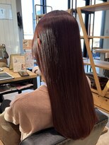 エクファ ヘアエステアンドスパ(ex-fa hair esthe&spa)&nbsp;クラゲヘアー/小顔に見せるヘア/ココアベージュ/草津/南草津