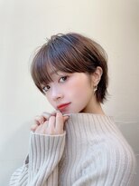 リブランド 銀座(REBRAND)&nbsp;★王道マッシュウルフ耳掛け小顔グレージュブラウン