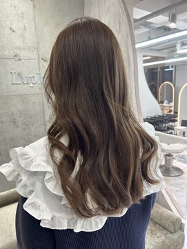 ロンドルピナス 小倉(Lond Lupinus) 黒髪カタログ/オリーブグレー/ココアベージュ/小顔に見せるヘア